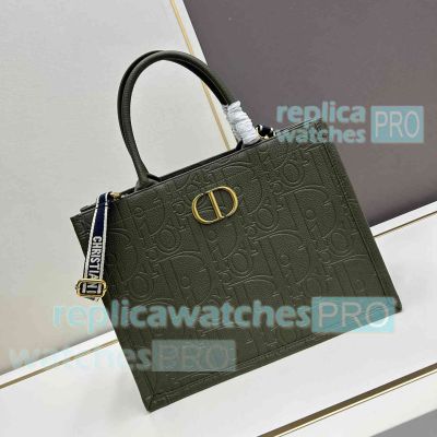 Replica CD Green Di0r Book Tote Bag Large Size